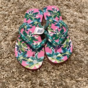 Vera Bradley flips flops - size large 10/11
